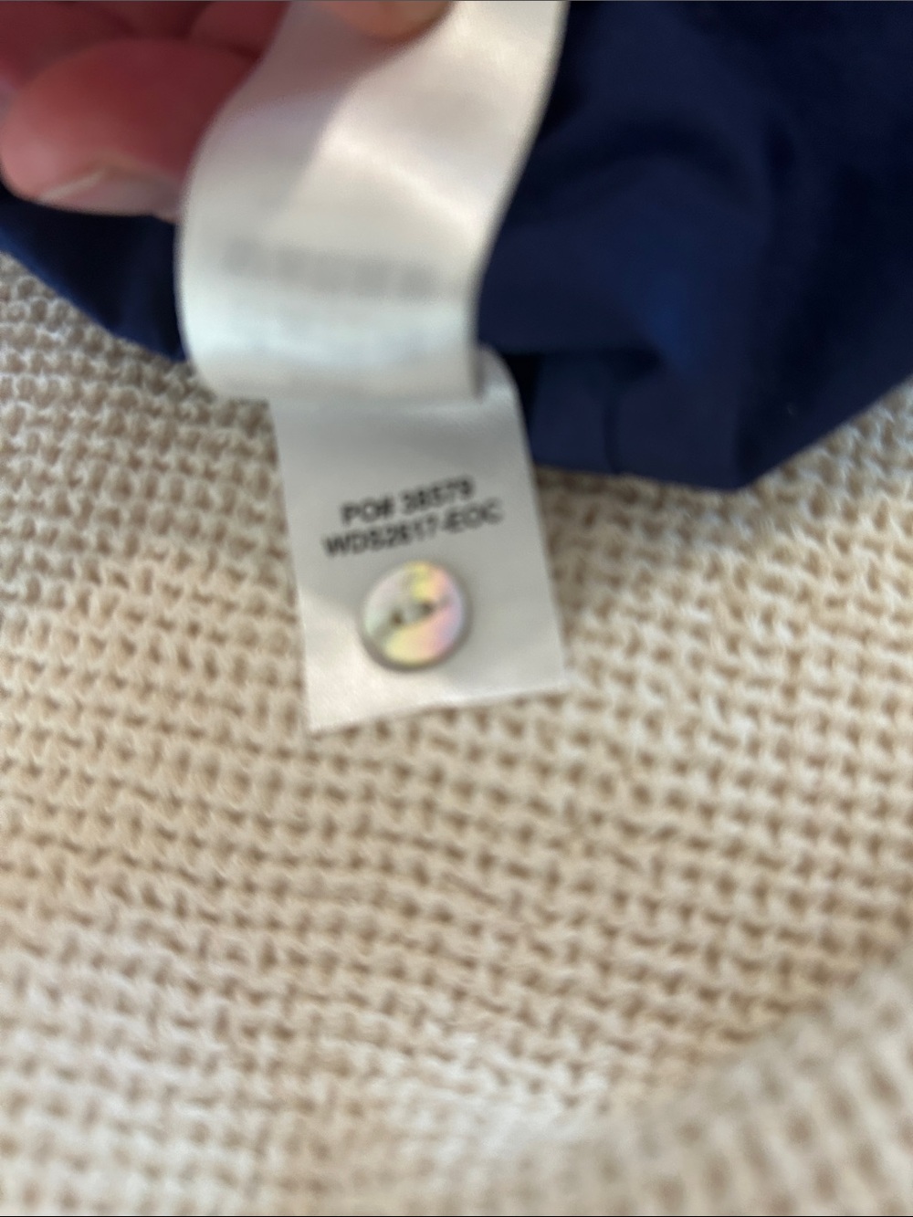 FAHERTY Coastal Poplin Elia Maxi Smocked Dress - Ocean Cavern, Size XL, NWOT - Picture 11 of 12